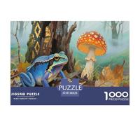 Puzzle Grenouille dard venimeux forêt Tropicale Enfant Décoration Intérieure Cadeau Unique Animal 1000 Pièces Qualité Premium Divertissement Créatif pour Adultes 38x26cm/1000pcs