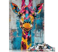 Puzzle Grizzly Bear Stares 1000 pièces pour Adultes (75 x 50 cm)