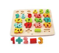 Puzzle grosses pièces maths multicolore TU
