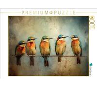 Puzzle · Guêpier d'europe | 1000 pièces · Format assemblé 64 × 48 cm · CALVENDO Puzzle