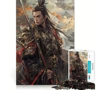 Puzzle Guerrier à l'épée 1000 pièces Développe la mémoire et Amuse Qualité Professionnelle pour stimuler l'esprit (38x26cm)