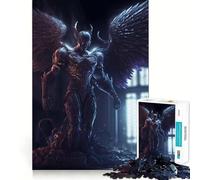 Puzzle Guerrier Ailé VI pour Adolescents 1000 pièces Jeu de Stimulation mentale Pièces nettes et sans bavures Facile à Apprendre Plaisir en Famille (38x26cm)
