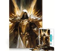 Puzzle Guerrier de Lumière 1000 Pièces Développe la mémoire,ludique et de qualité Professionnelle pour stimuler l'esprit (38x52cm)