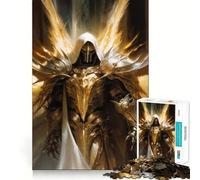 Puzzle Guerrier de Lumière pour Adolescents 1000 pièces Stimule l'esprit Amusant Découpe Nette Composants Robustes Activité de Groupe réconfortante (38x26cm)