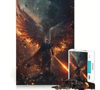 Puzzle Guerrier d'Éden pour Adolescents 1000 pièces Jeu Stimulant l'esprit Assemblage sûr et Solide Activité de Partage en Famille (38x26cm)