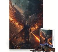 Puzzle Guerrier d'Éden pour Adultes, 1000 pièces, améliore la mémoire, détente et Loisirs, découpe Laser, Cadeau de Noël Unique (50x75cm)