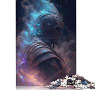 Puzzle Guerrier du Futur, Casse-tête en Carton 100% recyclé, pour Femmes et Hommes, Cadeau de fête des mères, 1 000 pièces (75 x 50 cm)