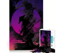 Puzzle Guerrier et Oiseau 1000 pièces Jeu de mémorisation mentale Découpe de Haute précision Activité Manuelle Défi cérébral interactif pour la Maison (38x52cm)