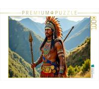 CALVENDO Puzzle Guerrier Inca (Environ 15ème Ans) | Taille de la Pose cm Puzzle Photo pour des Heures heureuses
