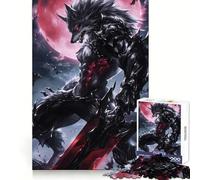 Puzzle Guerrier Loup-Garou pour Adolescents 1000 pièces Découpe Impeccable Idée Cadeau Parfaite (38x26cm)