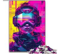 Puzzle Guerrier Mécanique 1000 pièces pour Adolescents, Cadeau Anti-Stress, défi Difficile pour la décoration intérieure (14 Ans et Plus) (50x75cm)