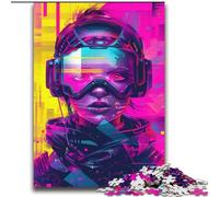Puzzle Guerrier Mécanique pour Adolescents 2000 Pièces, Jeux Éducatifs Décoration d'Intérieur Convient pour Décoration de Bureau (70x100cm)