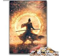 Puzzle Guerrier Ninja Japonais 2000 pièces pour Adultes et Adolescents, Jeux Amusants, décoration Murale, Cadeaux d'anniversaire et de Noël Uniques (70x100cm)