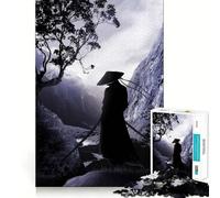 Puzzle Guerrier Silhouette pour Adolescents 1000 pièces Stimule l'esprit Amusant Découpe Nette Composants Robustes Activité de Groupe réconfortante (38x26cm)