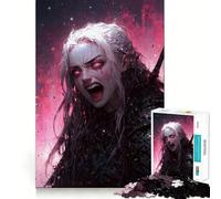 Puzzle Guerrier Vengeur 1000 pièces Jeu de Réflexion Stimulant Fixation Solide Aucun Détachement Défi Cérébral Interactif pour la Maison (38x26cm)