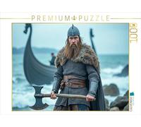 Puzzle · Guerrier Viking (env. 9e siècle après J.-C | Krieger · Au fil du temps · 1000 pièces · Format assemblé 64 × 48 cm · CALVENDO Puzzle
