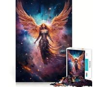 Puzzle Guidance angélique pour Adolescents,1000 pièces,Jeu Stimulant l'esprit,Taille Uniforme,pièces précises,activité Amusante en Famille Le Soir (38x26cm)