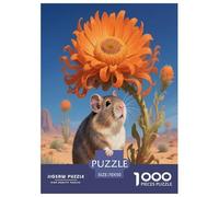 Puzzle Guinea Cochon 1000 Pièces pour Adultes Et Enfants, Jeu ÉduChatif, Puzzle Giant Plantes, Décoration Intérieure, Idée Cadeau 70x50cm/1000pcs