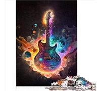 Puzzle Guitare pour Enfants, 1000 Puzzles pour Adultes, 1000 pièces, Puzzle en Bois pour Tout-Petits, garçons et Filles, Casse-tête pour Adultes (50 x 75 cm)
