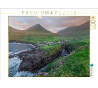 Puzzle · Gyogv | Gjógv est un endroit fascinant aux îles Féroé · 1000 pièces · Format assemblé 64 × 48 cm · CALVENDO Puzzle