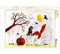 Puzzle · Halloween bei Kater Möhrchen | Die Abenteuer des Katers Möhrchen · 2000 pièces · Format assemblé 90 × 67 cm · CALVENDO Puzzle
