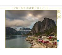 Puzzle · HAMNOY LOFOTEN | 1000 pièces · Format assemblé 64 × 48 cm · CALVENDO Puzzle