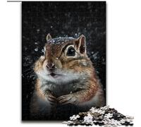 Puzzle Hamster 1000 pièces pour Adultes, idéal pour Les Anniversaires, Les fêtes et Les Occasions spéciales (Taille 26x38cm).