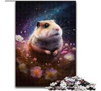 Puzzle Hamster 1000 pièces pour Adultes, Jeu interactif Familial, Cadeau Stimulant pour Le Cerveau (Taille 26x38cm)