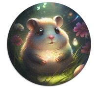 Puzzle Hamster 1000 pièces Puzzles pour Adultes Cadeau de Vacances idéal pour Noël, Halloween, Pâques, Nouvel an 67,5 x 67,5 cm