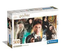 Puzzle Harry Potter Compact Box Adultes 500 Pièces 49x36 cm Dès 14 Ans | Scène emblématique et bien mystérieuse du monde des sorciers à assembler | boîte compacte | idée cadeau fan de la saga