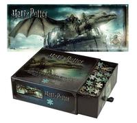 The Noble Collection Harry Potter Gringotts Bank Escape 1000pc Jigsaw Puzzle - 34 x 13in Over Sized Puzzle - Harry Potter Film Set Movie Props Wand - Gifts for Family, Friends & Harry Potter Fans