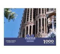 Puzzle Haute Qualité 1000 Pièces « Sagrada Familia » - en Carton Recyclé Épais Et Découpe Précise, Jeu Durable pour La Famille 70x50cm/1000pcs