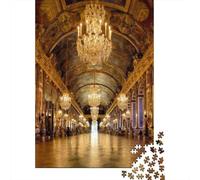 Puzzle Haute Qualité 1000 Pièces « Versailles » - en Carton Recyclé Épais Et Découpe Précise, Jeu Durable pour La Famille 70x50cm/1000pcs
