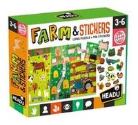 Puzzle headu et stickers ferme G