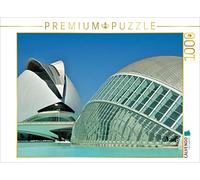 Puzzle · Hemispheric et Palau de Les Arts | Une architecture moderne dans l'ancien lit du Turia · 1000 pièces · Format assemblé 64 × 48 cm · CALVENDO Puzzle