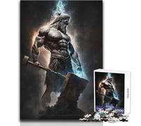 Puzzle Héphaïstos God Forger 1000 pièces pour Adolescents - Jeu éducatif pour développer la motricité Fine pour Les Occasions spéciales - Dimensions:50x75cm