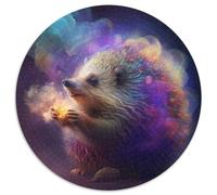 Puzzle Hérisson Nébuleuse 1000 pièces Puzzles pour Adultes Parfait pour Les Adolescents, Les Liens familiaux, Les Casse-têtes et la décoration d'intérieur DIY Cadeau 67,5 x 67,5 cm