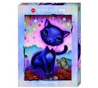Puzzle Heye Jeremiah Ketner Chat Noir rêveur 1000 pièces noir G