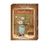 Puzzle Heye Zozoville Surprise! 1000 pièces 50 x 70 cm Tons naturels et turquoise