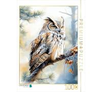 Puzzle · Hibou | 1000 pièces · Format assemblé 64 × 48 cm · CALVENDO Puzzle