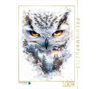 Puzzle · Hibou | 1000 pièces · Format assemblé 64 × 48 cm · CALVENDO Puzzle
