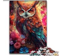 Puzzle Hibou 1000 pièces pour Adultes et Adolescents, Jeux éducatifs, décoration d'intérieur, à Offrir en Cadeau à Toute la Famille (50x75cm)