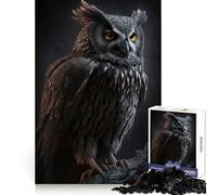 Puzzle Hibou I Adultes 1000 Pièces Jeu de réflexion Anti-Stress Décoration Murale Transparente (38x52cm)