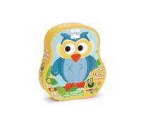Puzzle hibou multicolore TU