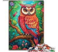 Puzzle Hibou mystérieux 1000 pièces pour Adultes et Adolescents, idéal comme Cadeau pour Toute la Famille (50x75cm)