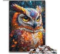 Puzzle Hibou Mystérieux pour Adolescents, 2000 Pièces, Jeux en Famille, Activités à la Maison, Cadeau d'anniversaire, Cadeaux de Voyage 70x100cm