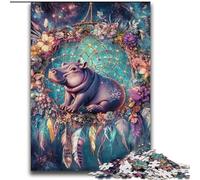 Puzzle Hippo Dream Catcher 2000 pièces pour Adultes et Adolescents, Interaction Parent-Enfant intéressante pour réduire Le Stress (70x100cm)
