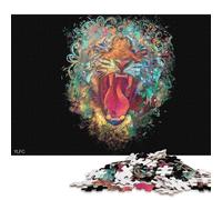 Puzzle « Hold That Tiger » pour Adultes et Adolescents, 1 000 pièces, pour Une soirée Jeux et divertissements en Famille, 1 000 pièces (75 x 50 cm).