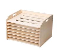 Puzzle Holder Rack for Kids | Adjustable Display Shelf with Handle