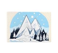 Puzzle horizontal en bois de 1000 pièces pour se détendre et améliorer les compétences et la concentration